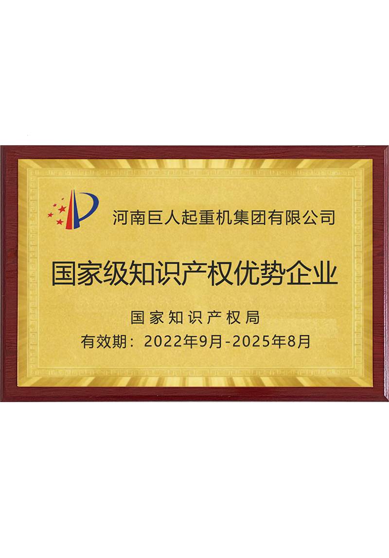 國家級知識產權優勢企業